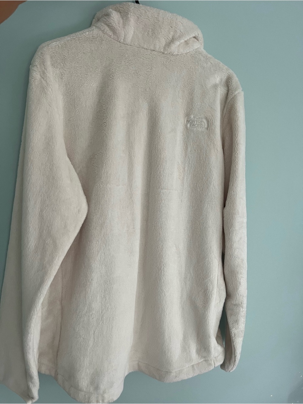 The North Face Cream Fleece Full-Zip Jacket - Picture 5 of 9